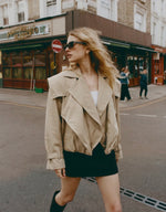CHAQUETA BEGE