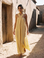VESTIDO MOSTAZA