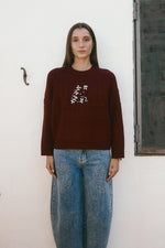 PULL ADORE BURGUNDY