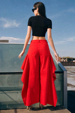 PANTALÓN VOLANTES