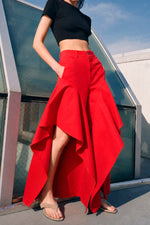 PANTALÓN VOLANTES