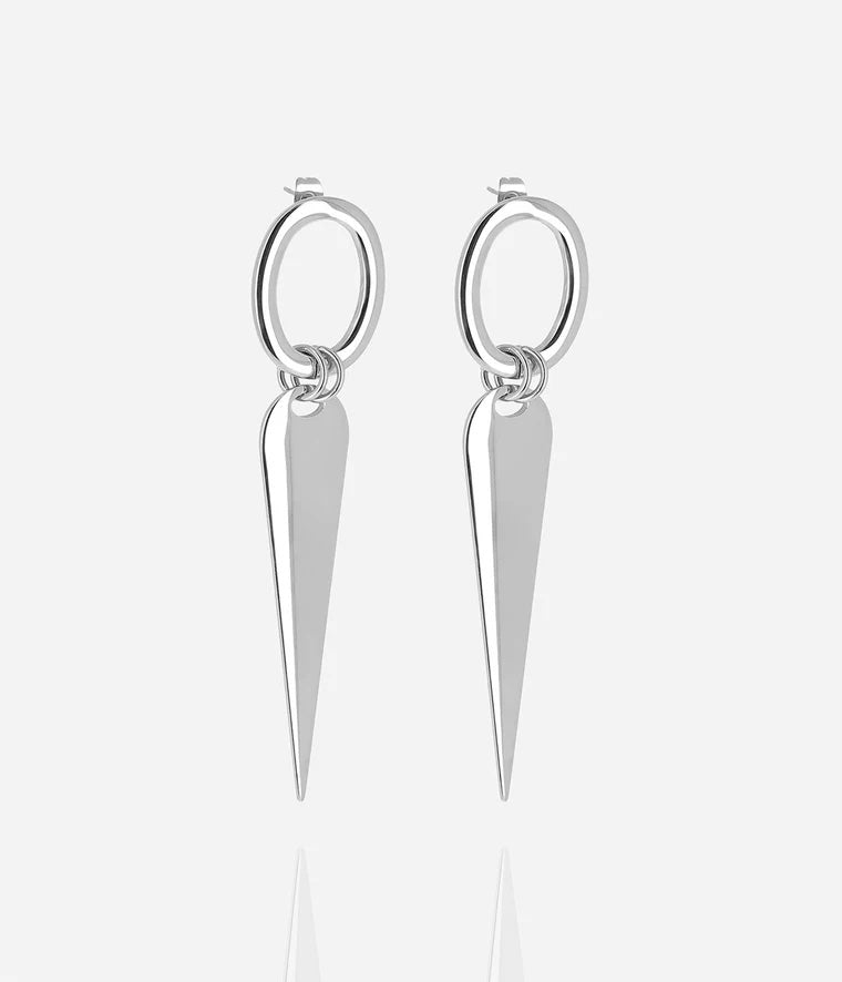 PENDIENTES BROGY SILVER