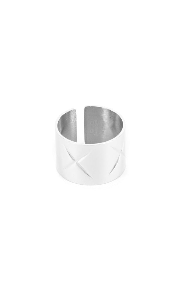 ANILLO EQUIS SILVER