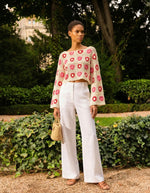 PULL CROCHET PINK